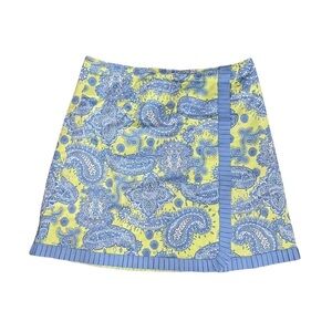 Lilly & Van Womens Paisley Print Skirt Size Small